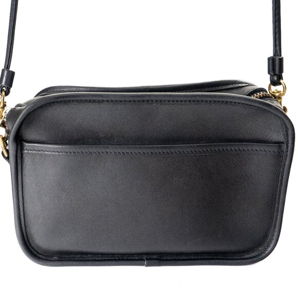 COACH USA Vintage Camerabag Crossbody Black - Made in United States - Picture 12 of 13